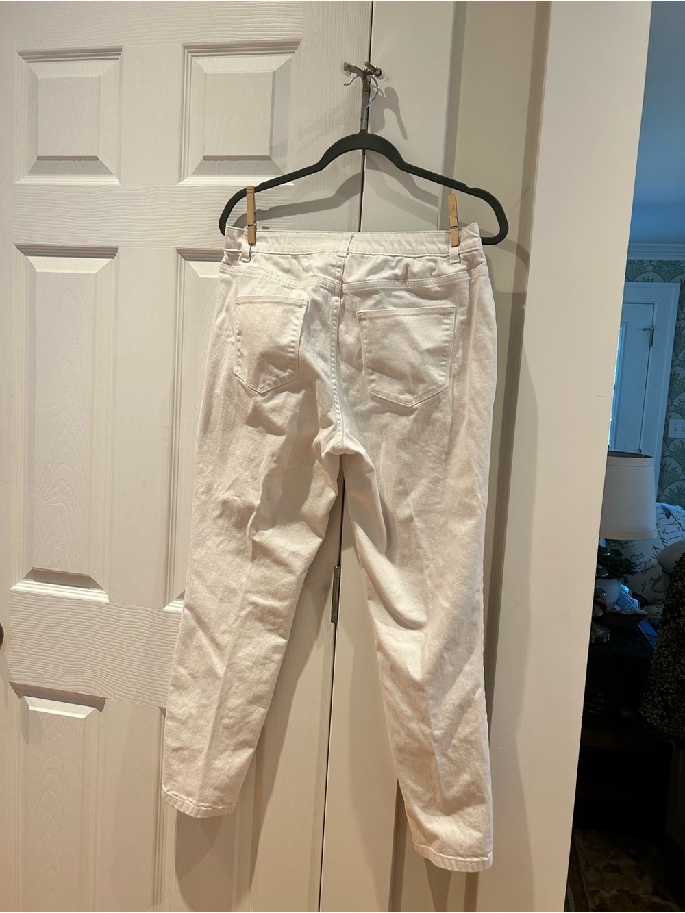 Christopher & Banks White Signature Slimming Jeans - Picture 8 of 8